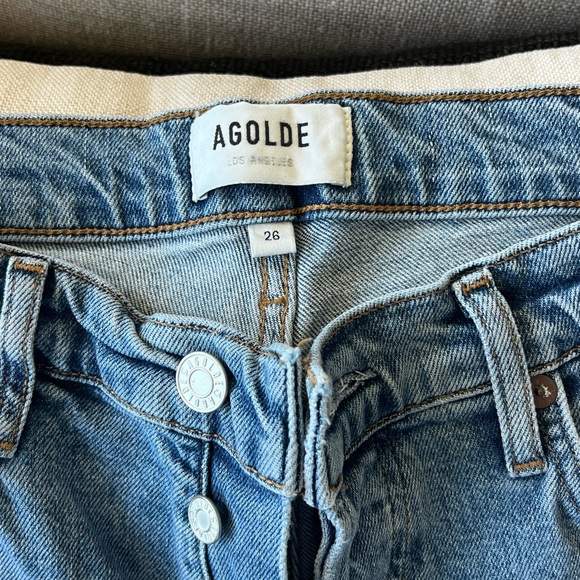 Agolde 90’s Pinch Waist High Rise 90’s Straight - Picture 2 of 6